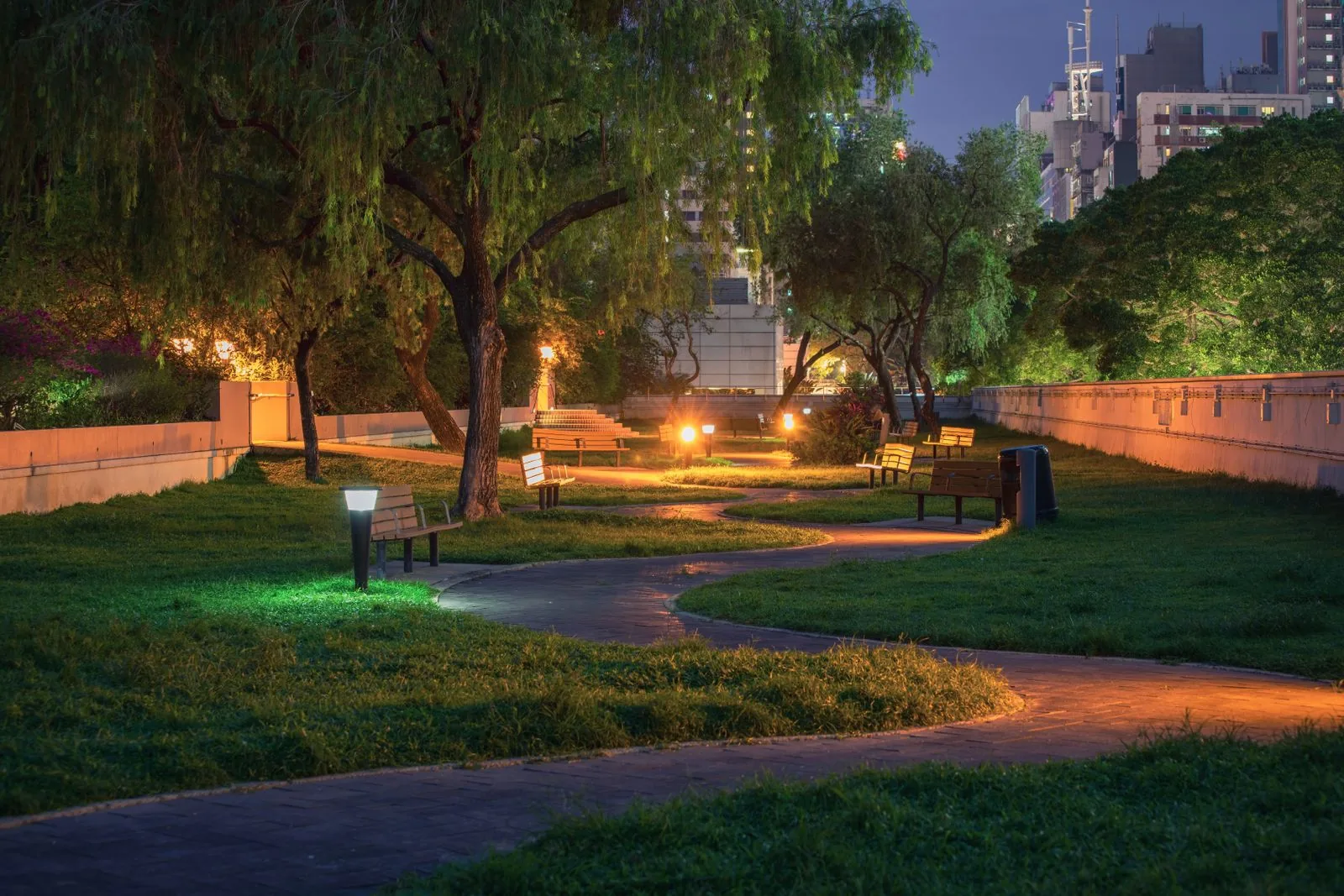 Parques, plazas y andadores